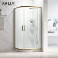 SALLY Quadrant Bathroom Enclosure Round Shower Sliding Doors