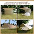 17 × 10 pieds pour une grande tente de camping abri