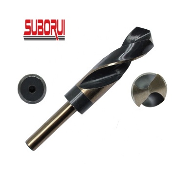 HSS Cobalt M35 1/2 Reduced Shank 135 Split Silver Deming Drill Bit