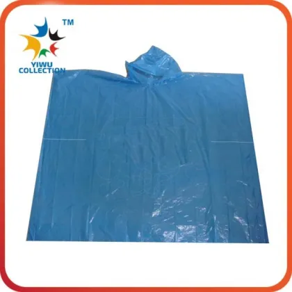 cheap reflective waterproof transparent children poncho raincoat