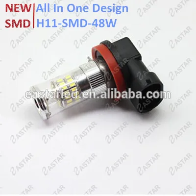 EASTAR hot sale 3014 SMD 24w H11 led auto bulb
