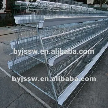 Ladder Type Layer Chicken Battery Cage With Auto Water System
