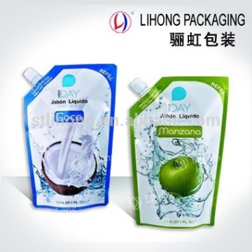 Platic Spout Pouch for Liquid Detergent