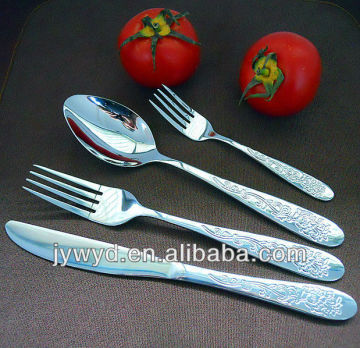2013 newly design stainless steel dinner set