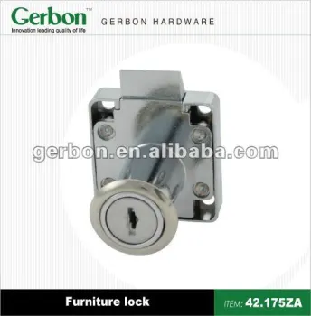 Zinc alloy automatic drawer locks