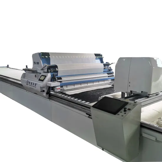 Customized Width and Length Automatic Fabric Spreading and Cutting Machine for Garments Industry