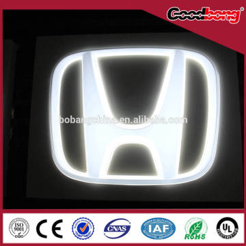 Vacuum coating car logo manufacture