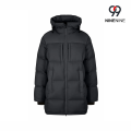Jaqueta de inverno feminina com isolamento de caixa horizontal