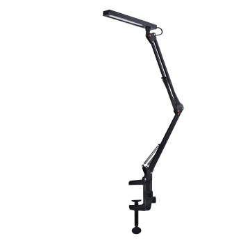 SML Clamp Clip Dimmable Swing Arm LED Desk Lamp for Office and Table