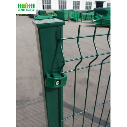 PVC Coated Triangle Bending Metal Wire Mesh Fence