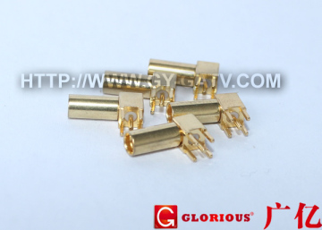 MCX Right Angle Female PCB Mout