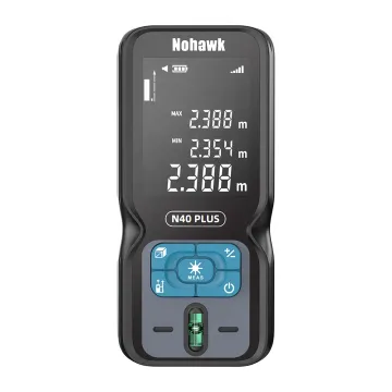 Digital Instrumentation: 50m Laser Distance Meter - Handheld Laser Rangefinder with Horizontal Bubble