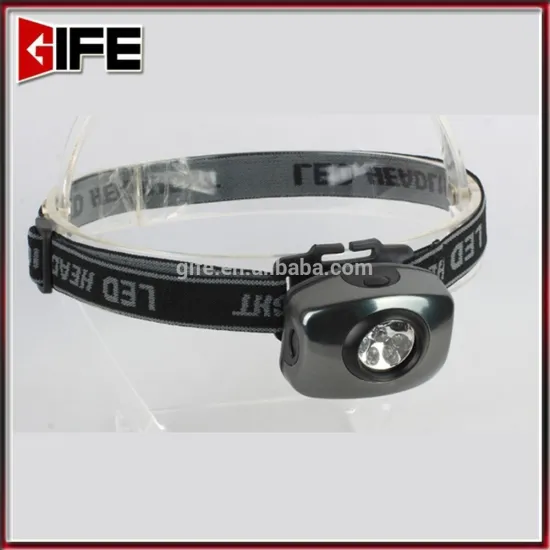 GF-8003 3AAA Battery Aluminum shell 8Led Headlight Lamplight super bright Led Aluminum headlamp