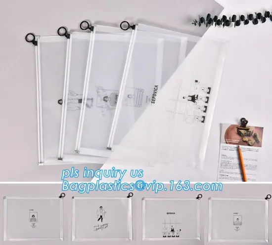 durable clear PVC Slider zipper stand up bag, 100% oxo boidegradable clear pvc slider zip bags, Frosted plastic bag with slider