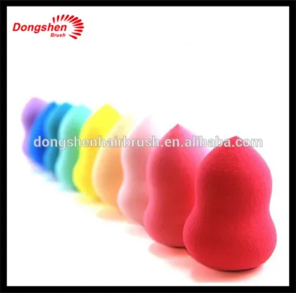 big makeup puff,gourd puff,makeup pink sponge refillable powder puff