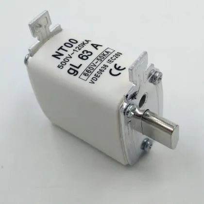 NT00 HRC Ceramic Blade Fuse 500V gG 63A Low Voltage Machine Block Link