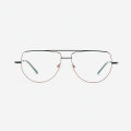 Polygon Aviator Metal Women's Optical Frames