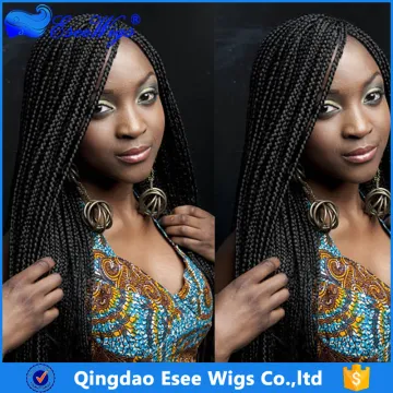 Wholesale Factory Price Braid Hair Full Lace Wig 8-24Inch In Stock