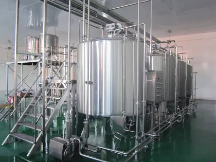 Small Milk Processing Machine for Almond Milk Production Line