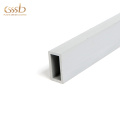 أنبوب PVC مستطيل رمادي للإطار