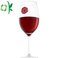 Silicone personalizado Wine DrinkMarkers aniversário criativo