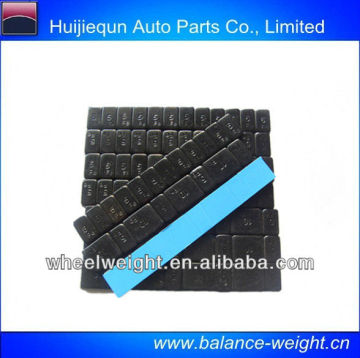 black steel wheel balancing weights
