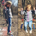 Bar swing de trapèze pour enfants en plein air avec anneaux