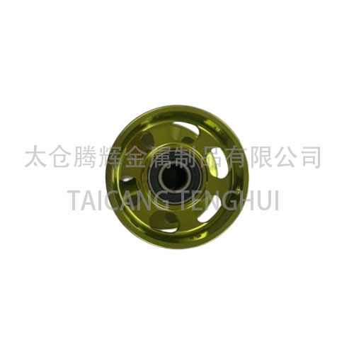 Cubo de liga de alumínio para cadeira de rodas resistente a arranhões