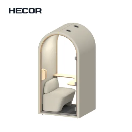 All-in-One Home Office Pod Complete Setup