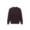 Pull homme tricoté coupe slim rayé à col en V