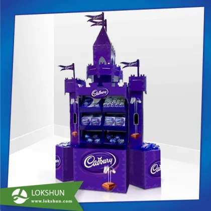 Kitkat Cardboard Chocolate Display Stands