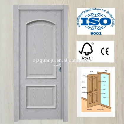 Eco-friendly free paint interior PVC door