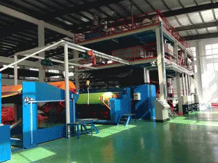 SMS3400 polypropylene spun-bonded nonwoven machine