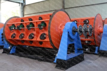 Rigid frame stranding machine side bottom auto loading-JLK630