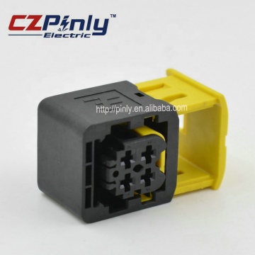 HDSCS Series 4 Pin Female Auto Waterproof Connector Tyco TE AMP 1-1418390-1