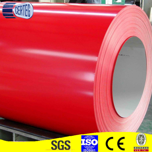 PPGI Steel Coil in Red Color (CTG A 057)