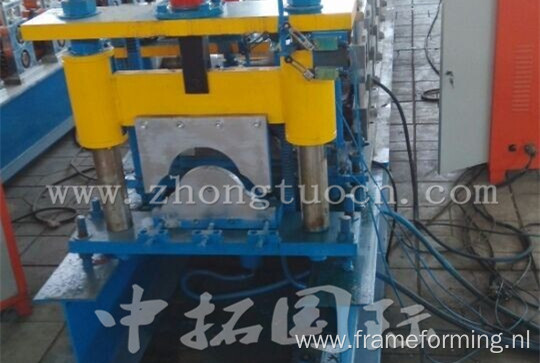 metal roof tile ridge cap cold forming machine