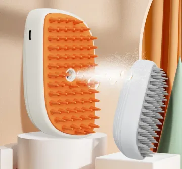 3 in 1 Rechargeable Pet Hair Massage Cleaning Brush