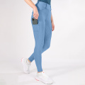 Pantaloni equestri classici cielo blu