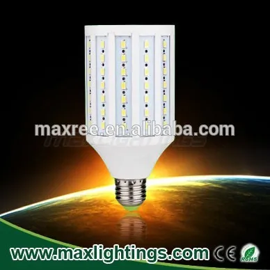 Super bright Epistar 2835 SMD 360 degree leds light source18w led corn light E27 led corn light E14 98SMD led corn light