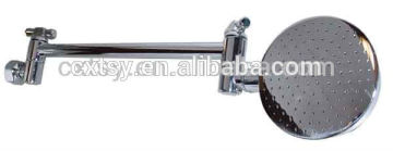 Bathroom scalable shower set brass shower set top shower with adjustable shower arm