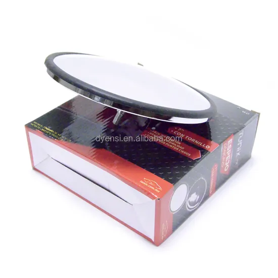 7 Inch Round Chrome Truck Convex Rearview Mirror