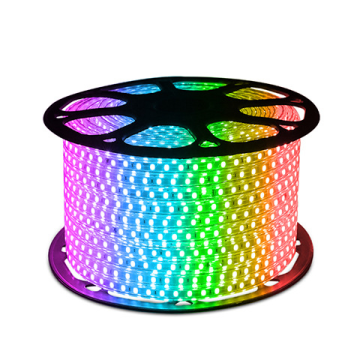 Outdoor Solar Waterproof IP67 RGB LED Strip Lights 220V 5m 10m for Cars and Plants
