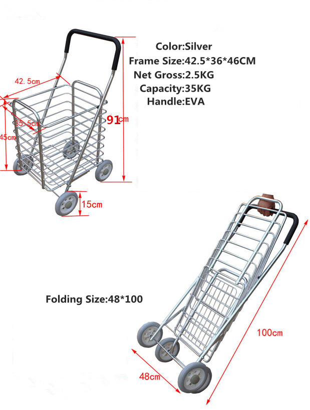 Folding shopping basket3