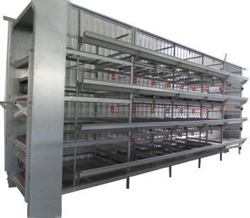 Large Metal Multi-Tier Chicken Coops for Layer and Broiler Farms