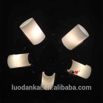 Antique hotel restaurant light artistic white glass pendant lamp chandelier modern