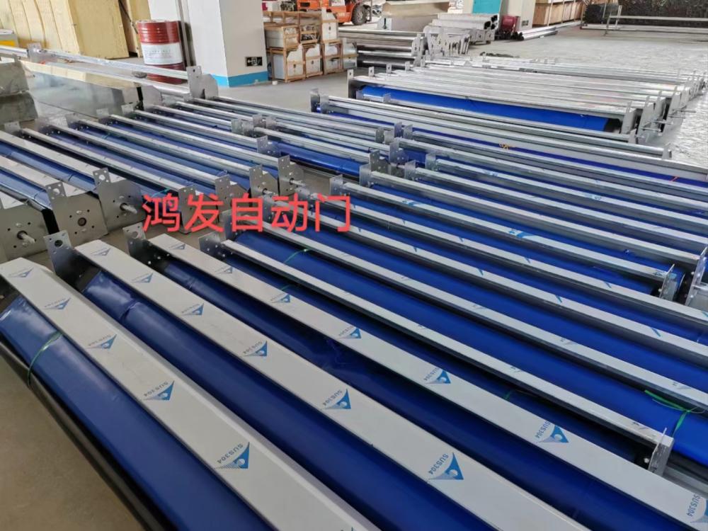 Industrial stainless steel roller shutter high speed door