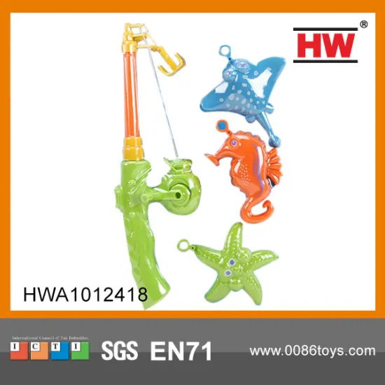 Plastic Kids Magnetic Toy Fishing Game