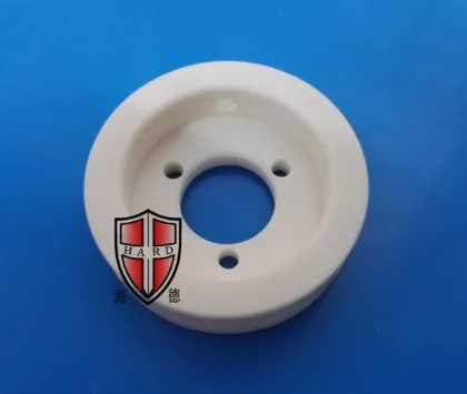 alumina ceramic machinery flange plate parts industrial