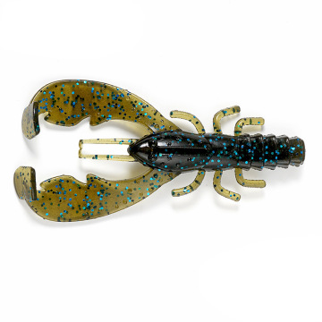 Runtoo TPR Soft Bionic Crawfish Floating Fishing Lure 7.5cm Silicone Bait